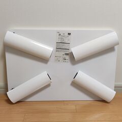 ローテーブル　白の画像