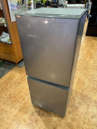 ✨安心の除菌洗浄済✨AQUA 2021年製 126L 2ドア冷蔵庫 AQR-13M（S）【愛市IR016262-104】