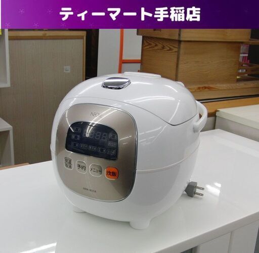 マイコンジャー炊飯器 3.5合炊き 2018年製 NEOVE ネオーブ NRM-M35A 一人暮らし 札幌 手稲