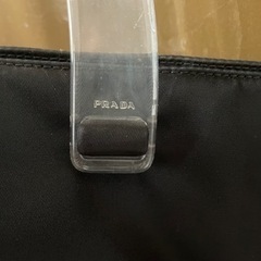 PRADA  プラダ　バッグ　クリアハンドルの画像