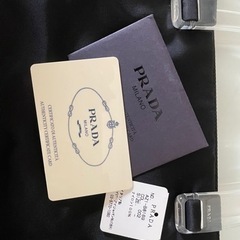 PRADA  プラダ　バッグ　クリアハンドルの画像