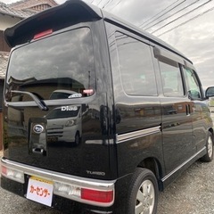 🉐【支払総35万円】車検令和6年11月 ディアスワゴン ターボ フルセグナビ ETC Bluetooth バックカメラ 機関良好！内装状態良好！オススメです★の画像