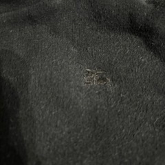 Burberry バーバリー　黒　90 長袖 ブランド キッズ　ブラック肩ボタンの画像