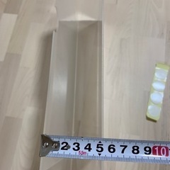 アクリルファイルボックス 透明 保管ケースの画像
