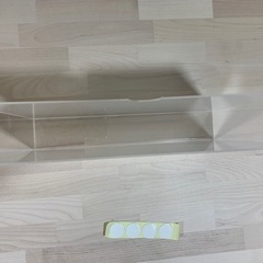 アクリルファイルボックス 透明 保管ケースの画像