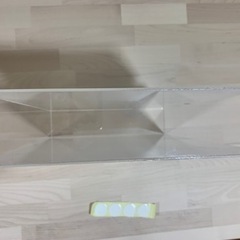 アクリルファイルボックス 透明 保管ケースの画像