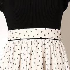 レッセパッセ ダルメシアンドッキングワンピースの画像
