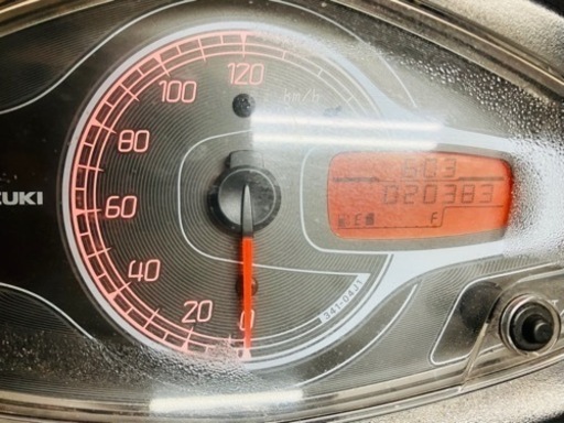 20383km アドレスv125  CF4MA スズキ　小型★ 始動動画あり