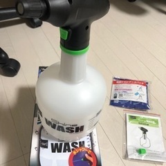 電動泡スプレー シャインウォッシュ ほぼ新品の画像