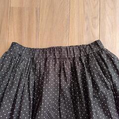 サマンサモスモス♡ドッド柄ロングスカート　フリーサイズの画像