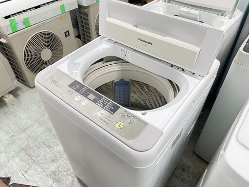 洗濯機の分解クリーニング行っています！配送設置込み　パナソニック6.0K洗濯機　2018年製　分解クリーニング済み！！