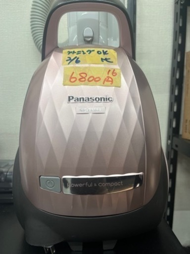 【パナソニック】【掃除機】クリーニング済　管理番号10602