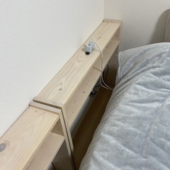 後付けヘッドボード　３個　バラ可能の画像