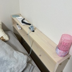 後付けヘッドボード　３個　バラ可能の画像