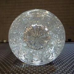Cristal d’Arques 花瓶 CHESNAY1 vase 高さ22cm フランス製 クリスタル・ダルク フラワーベース クリスタルガラス製 札幌市東区 新道東店の画像