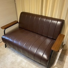 ニトリ　2人用ソファ　定価31990円(Nシールド ステイン2K...