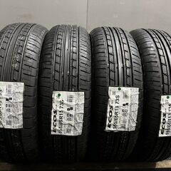 新品 YOKOHAMA ECOS ES31 155/65R13 13インチ 夏タイヤ 4本 21年製 ネイキッド ekワゴン スピアーノ ゼスト等　(VTF868)