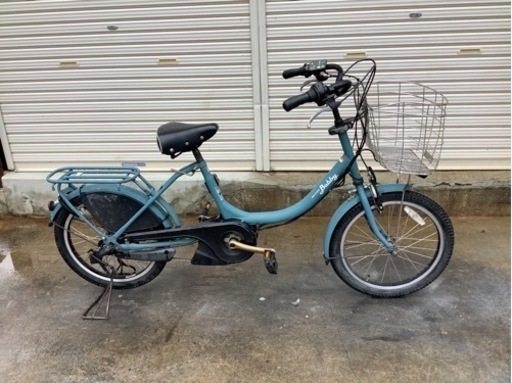 308  ヤマハ新機種電動アシスト自転車PAS Baby20インチ　ブルーアルミボディー