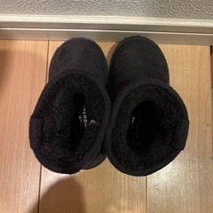 キッズムートン黒　13cmの画像