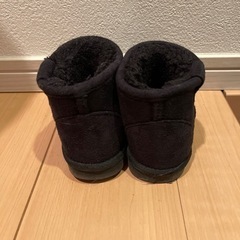 キッズムートン黒　13cmの画像
