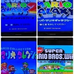【取引成立】wii人気ソフト7本セット　マリオ系多数、毛糸のカービィ、おどるメイドインワリオ等、起動確認済の画像
