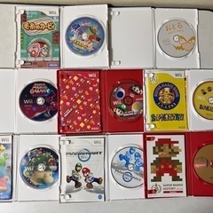 【取引成立】wii人気ソフト7本セット　マリオ系多数、毛糸のカービィ、おどるメイドインワリオ等、起動確認済の画像