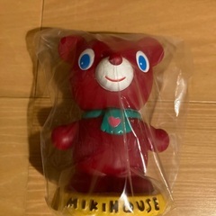 ミキハウス　クマちゃん限定貯金箱の画像