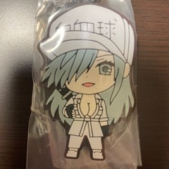働く細胞ブラック　白血球　キーホルダー