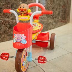 アンパンマン三輪車 (nii) 両国の三輪車の中古あげます・譲り