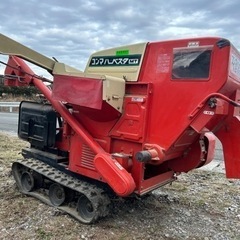 コンマ ハーベスタ MT-S300 7馬力　クローラ　脱穀機　簡易始動動画ありの画像