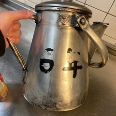 ミルクポット　ヤカン　アルミ製の画像