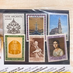2005年購入　バチカン市国オリジナル切手　未使用未開封の画像