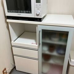★大阪＜吹田＞引取限定★【USED】１人暮らしに最適！ レンジ台...