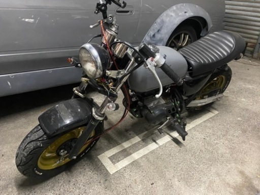 エイプ50 ボアアップ カフェレーサー風