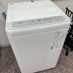 超美品！使用激短！2023年製☆5kg容量☆パナソニック☆お買得洗濯機☆早い者勝ち☆