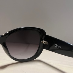TK ティーケー ビッグフレームサングラス ケース付　中古品　TAKEO KIKUCHI タケオキクチの画像