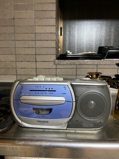 TEKNOS SRC-17 モノラルラジオカセットレコーダー