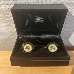 BURBERRY バーバリー カフリンクス カフスボタン　BLACKLABEL ブラックレーベル　ほぼ新品の画像