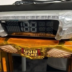 パチスロ ミリオンゴッド 神々の凱旋 実機 オプション多数 データカウンター コイン不要機 設定変更キー オートプレイ可能等々 家スロ パチンコ スロットの画像