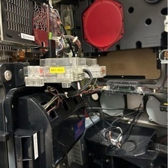 パチスロ ミリオンゴッド 神々の凱旋 実機 オプション多数 データカウンター コイン不要機 設定変更キー オートプレイ可能等々 家スロ パチンコ スロットの画像