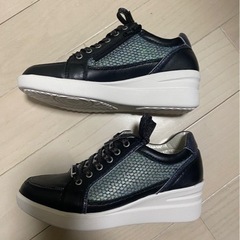 レザースニーカー　厚底　🌟新品未使用🌟23cm【36】の画像