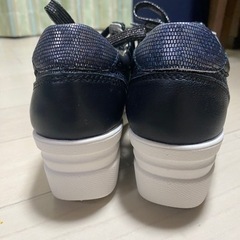 レザースニーカー　厚底　🌟新品未使用🌟23cm【36】の画像