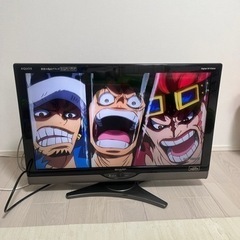 受付終了　SHARP液晶テレビ　32インチの画像