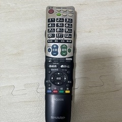受付終了　SHARP液晶テレビ　32インチの画像