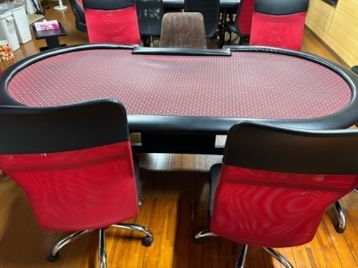 【商談中】ポーカーテーブル