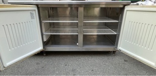 【動確済み】Fukushima 業務用 冷蔵庫 YRW-150RM1 コールドテーブル 1500×750×800 台下冷蔵庫 テーブル型冷蔵庫 厨房 業務用冷蔵庫 大阪