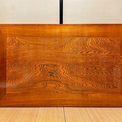 レトロな和風ローテーブル3台の画像