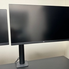 LG エルゴノミクス スタンド モニター ディスプレイ 27UN...