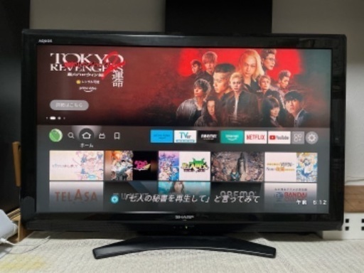 AQUOS テレビ　40V型ワイド