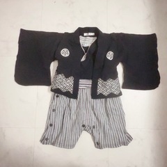 ベビー 袴ロンパース 男の子